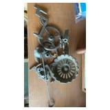 Kerosene lamp holder parts