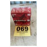 12 gauge 7 1/2 shot federal field & target shells