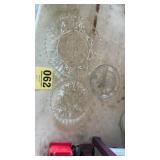 3 Glass Serving Dishes