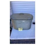 Galvanized canner