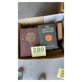 Box lot of vintage books