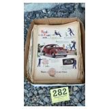 Vintage automotive advertising