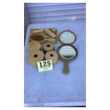 Celluloid vanity set