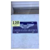 Metal license plate