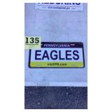 Metal license plate