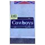 Metal license plate