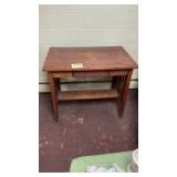 Wooden Desk/End Table with drawer