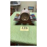 Older Wooden Shot glass & Alcohol Keg rack
