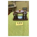 Wooden Pipe &Tobacco holder