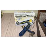 Toy airplane bank from the Eastwood company, with