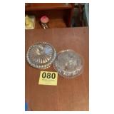 Candy dishes with lids