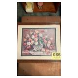 Flower bouquet painting