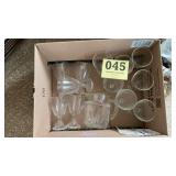Lot of glasses and pitcher, no chips