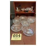 6 glass bowls