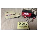 To advertising toy truck banks from true value