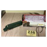 Advertising toy truck lot one from West Milton