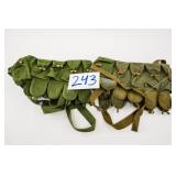 CHINESE AK CHEST RIG LOT OF 2