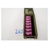 AMMO CAN/ FIOCCHI 9MM LUGER FMJ 115GR 7 BOXES(350
