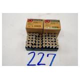40 RDS OF HORNADY 38SPL 110GR +P FTX/ 10 FIRED