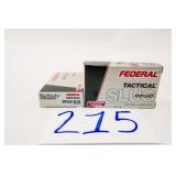 FEDERAL 12GA 2 3/4' 1OZ HYDROSHOCK SLUGS 2 BOXES(