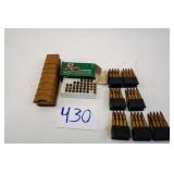 7 COUNT M1 GARAND LOADED ENBLOCS AND AMMO CASING?