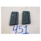 2X STEEL AR MAGS