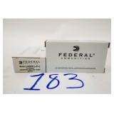 FEDERAL 9MM LUGER (+P+) 115GR JHP 2 BOXES(100