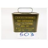 30 CARBINE 600 RND IN 10RND CLIPS AND BANDOLIERS