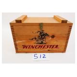 WINCHESTER WOODEN CRATE W/ M1 GARAND BANDOLIERS