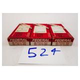 3 BOXES (60RNDS) OF 308 WIN MATCH HANDLOADS