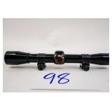 LEUPOLD M8 4X FIXED DUPLEX SCOPE