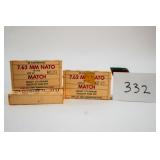 LAKE CITY 7.62MM NATO M118 MATCH 173GR 3 BOXES(60