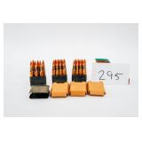 4 M1 GARAND EN BLOC CLIPS 3 ARE LOADED