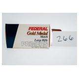 FEDERAL GOLD MEDAL MATCH LARGE RIFLE PRIMERS 1000