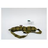 BANDOLEER WITH LOADED EN BLOC M1 GARAND CLIPS