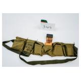 BANDOLEER WITH LOADED EN BLOC M1 GARAND CLIPS