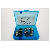 Dillon 45acp carbide sizing dies x2, 1 unknown