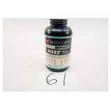 HODGDON H322 RIFLE POWDER 1 LB