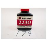 ACCURATE 2230 SMOKELESS POWDER 1LB