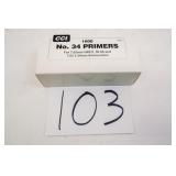 CCI NO. 34 PRIMERS FOR 7.62MM NATO, 30-06 AND