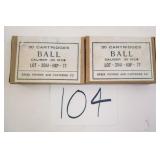 GREEK POWDER AND CARTRIDGE 30-06 .30 CAL M2 BALL