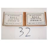 GREEK POWDER AND CARTRIDGE 30-06 .30 CAL M2 BALL