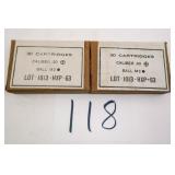 GREEK POWDER AND CARTRIDGE 30-06 .30 CAL M2 BALL