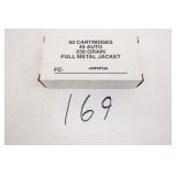 FEDERAL 45 AUTO 230GR FMJ 2 BOXES(100 RNDS)