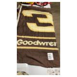 Dale Earnhardt number three Goodwrench flag