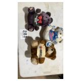 NASCAR Stuffed Bears