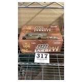 Die cast Dale Jarrett UPS, truck, and car