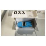 Die cast 1950 Jaguar XK-120 Roadster
