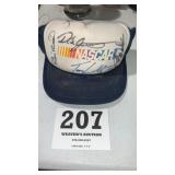 NASCAR autographed trucker hat