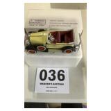 Die cast 1930 Buick Marquette